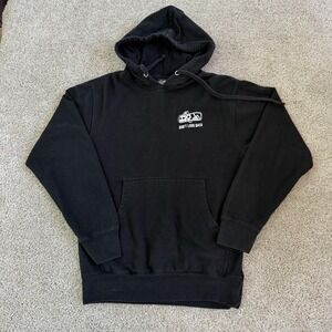 Lurking Class Hoodie Mens Medium Black Fleece Pullover Dont Look Back Graphic